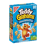 Nabisco Honey Maid teddy grahams, chocolatey chip graham snacks Left Picture